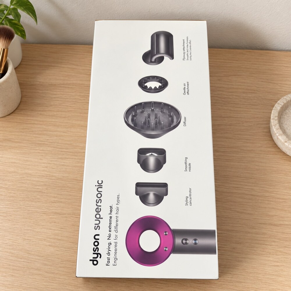 Dyson Supersonic Hair Dryer, New Gray and Pink Design - Picture 6 of 10